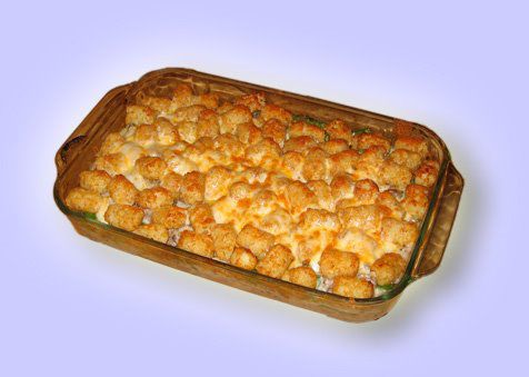 Minnesota: Tater tot hotdish